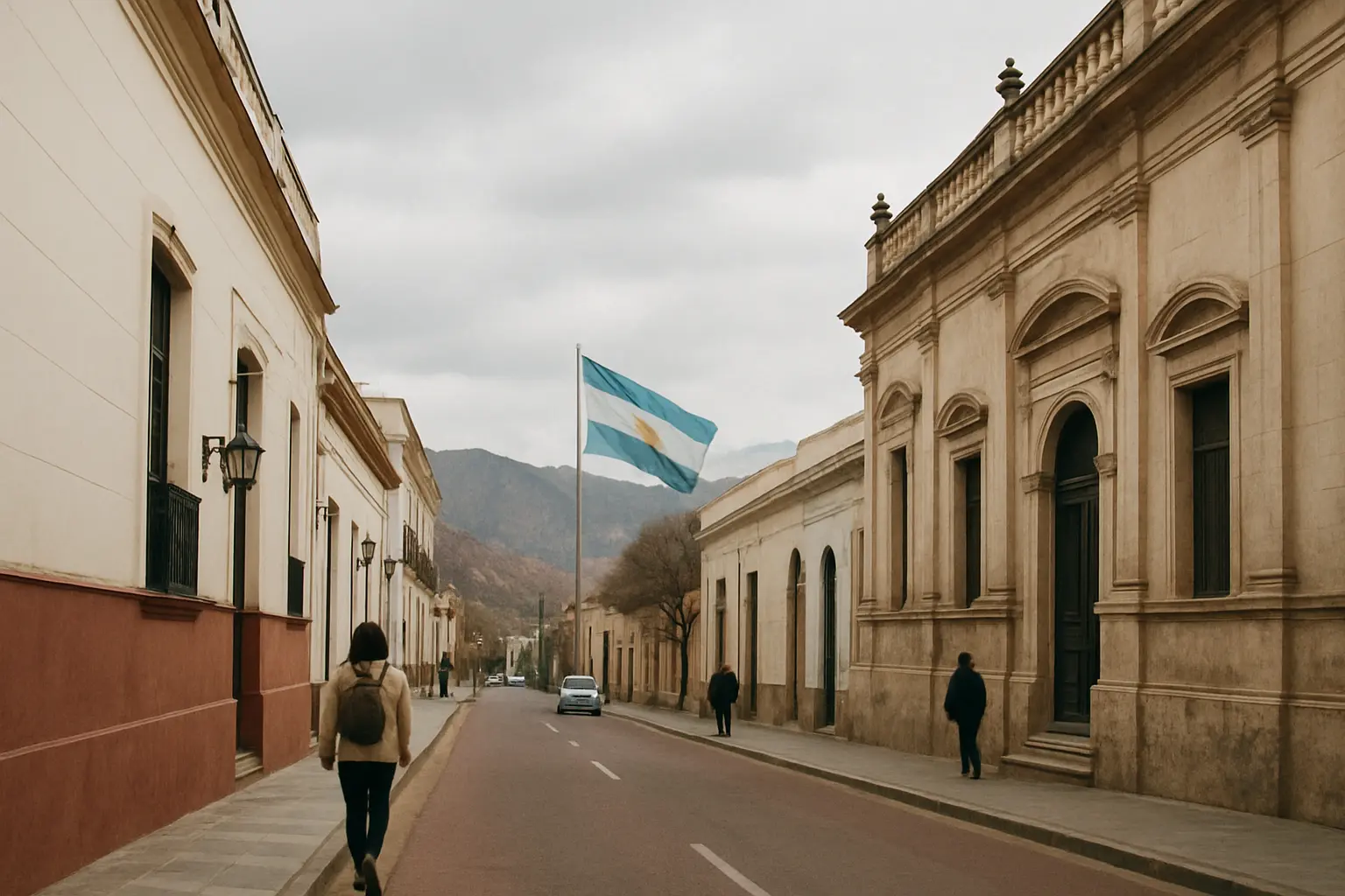 Fotografía editorial en los colores de la publicación; acompaña a «Argentina»