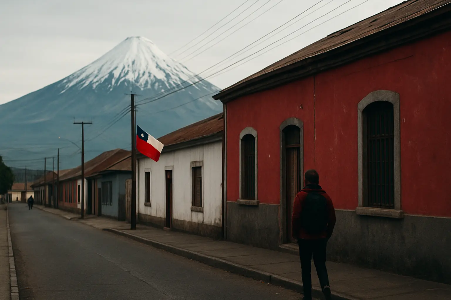 Fotografía editorial en los colores de la publicación; acompaña a «Chile»